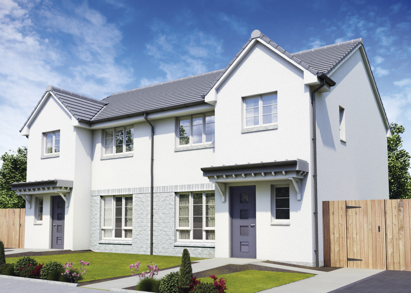 Dawn Homes | New Houses To Buy In Scotland - Carrick grey OPP