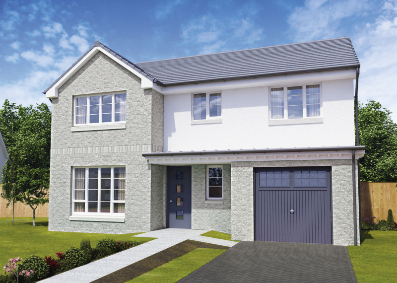 Dawn Homes | New Houses To Buy In Scotland - Dochart Grey OPP