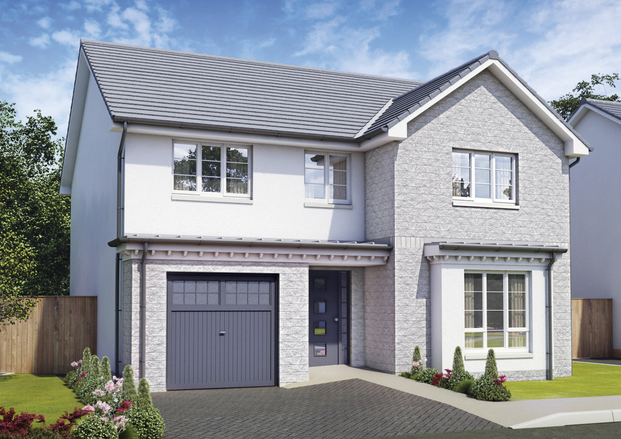 Dawn Homes | New Houses To Buy In Scotland - Tummel grey AS