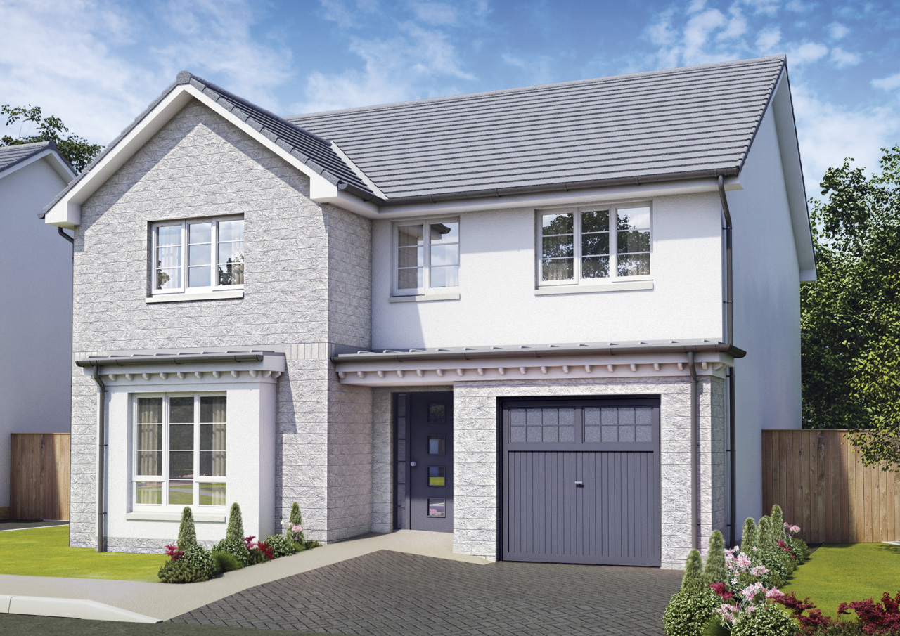 Dawn Homes | New Houses To Buy In Scotland - Tummel grey OPP