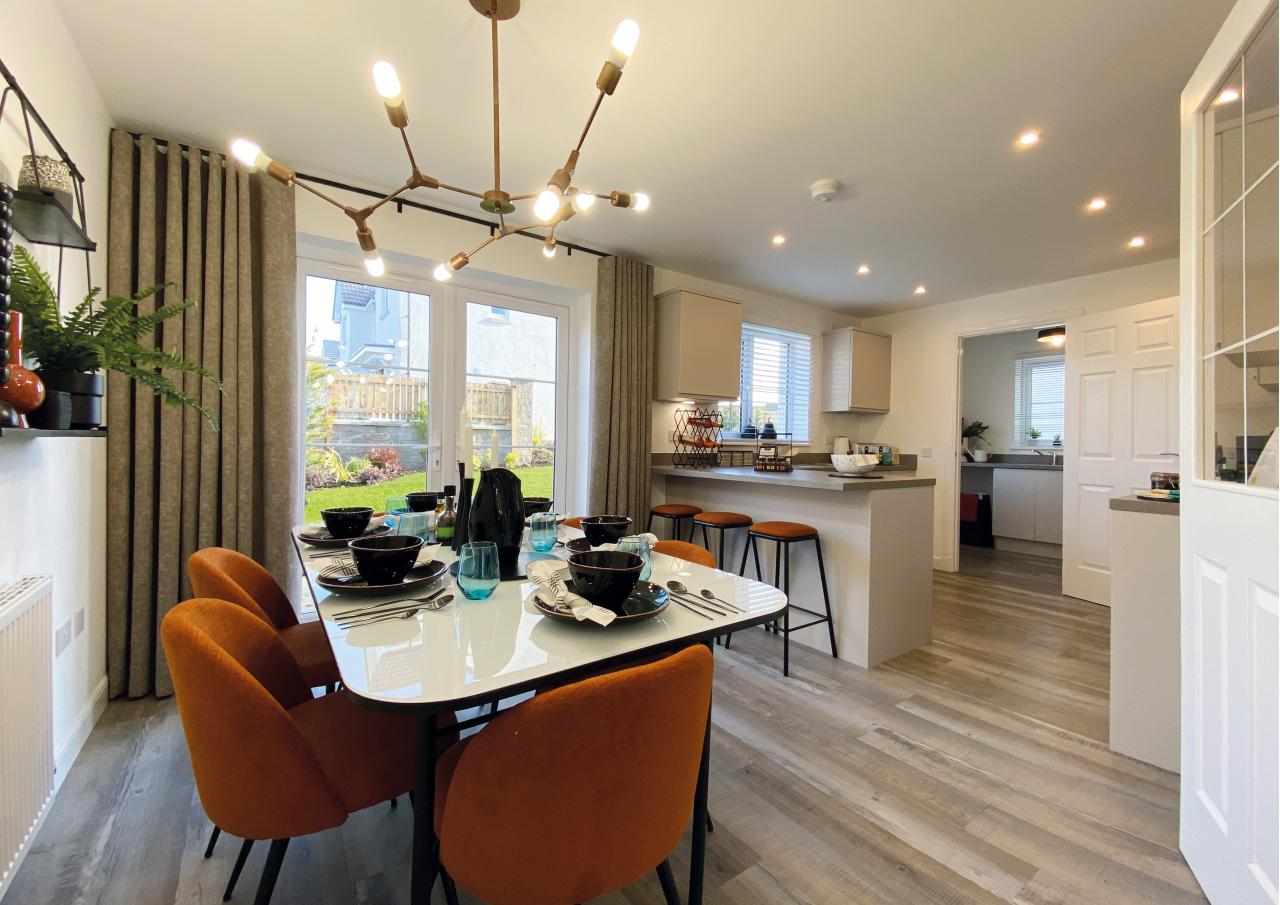 Leven Dining kitchen 1