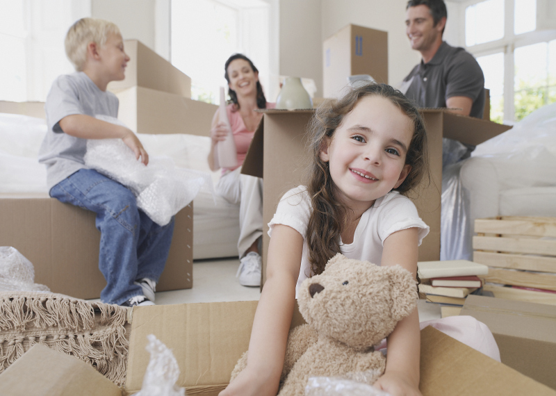 Dawn Homes | New Houses To Buy In Scotland - Family packing