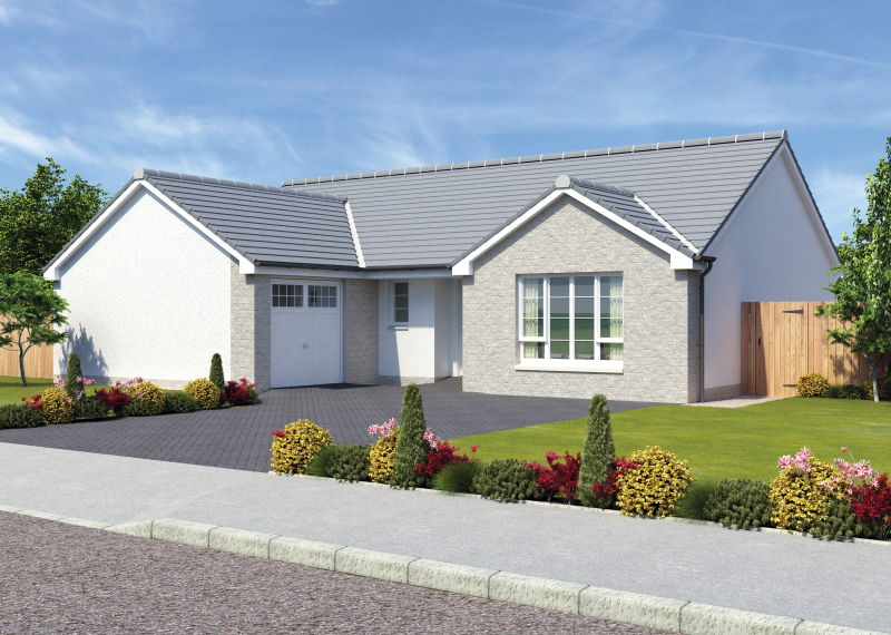 Dawn Homes | New Houses To Buy In Scotland - Carron - Carron with Stone OP