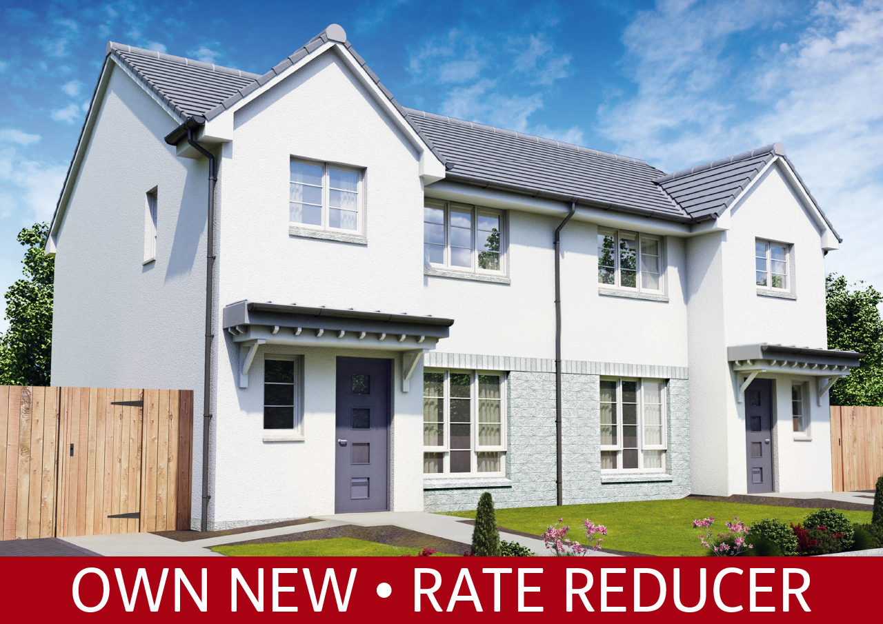 3 bed semidetached Carrick in Irvine plot 28 New homes for sale